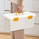 Portable Plastic Craft Organizer Case for Painting Drawing Tools